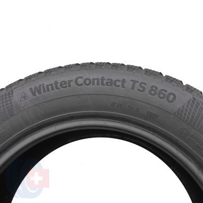 7. 205 60 16 2x CONTINENTAL 92T WinterContact TS 860 Winterreifen 2019 WIE NEU 7,5mm