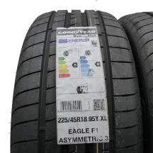 2. 225 45 18 2x GOODYEAR 225/45 R18 95Y XL Eagle F1 Asymmetric 3 RunFlat BMW Sommerreifen 2023 WIE NEU VOLL