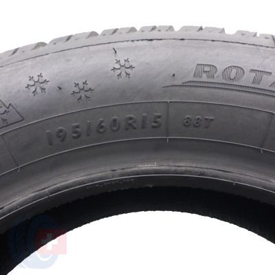 6. 4 x DUNLOP 195/60 R15 88T Winter Response-2 Winterreifen 2017 WIE NEU VOLL