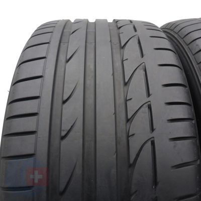 2. 255 40 18 2x BRIDGESTONE 255/40 R18 95Y Potenza S001 BMW RSC Sommerreifen 6,5mm 2014