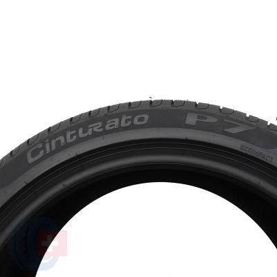 5. 215 45 17 4x PIRELLI 215/45 R17 91W XL Cinturato P7 KA Sommerreifen 2019 WIE NEU 7-8mm