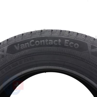 6. 195 70 15C 2x CONTINENTAL 195/70 R15C 104/102R VanContact Eco Sommerreifen 2021 VOLL Wie Neu