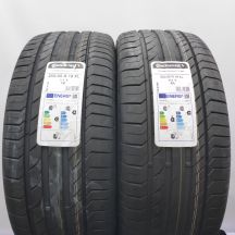 5. 255 55 19 4x CONTINENTAL 255/55 R19 111Y ContiSportContact 5 SUV Sommerreifen 2022/23 WIE NEU VOLL