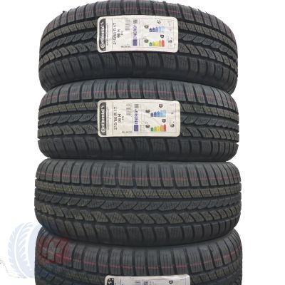  215 60 17 4x CONTINENTAL 215/60 R17 96H 4x4 WinterContact Winterreifen 2021 