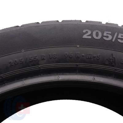 5.  205 55 18 1x CONTINENTAL 96H XL ContiWinterContact TS 830 P BMW Winterreifen 2022 8,2mm