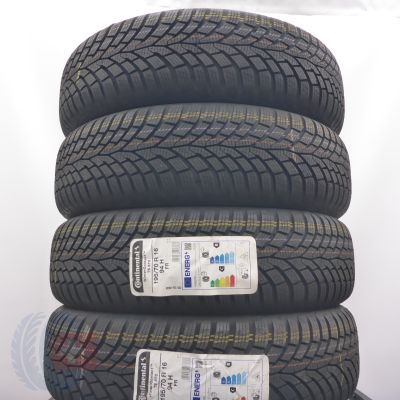 195 70 16 4x CONTINENTAL 195/70 R16 94H WinterContact TS 870 Winterreifen 2022 VOLL 
