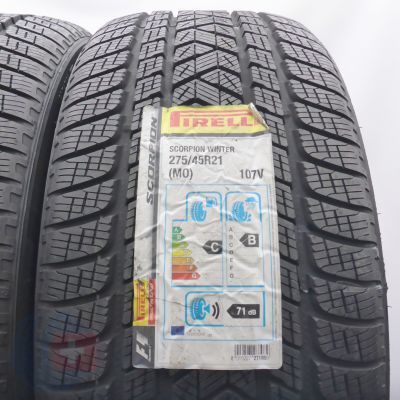 2.  275 45 21 2x PIRELLI  275/45 R21 107V XL Scorpion Winter M0 Winterreifen 2019 Ungebraucht  