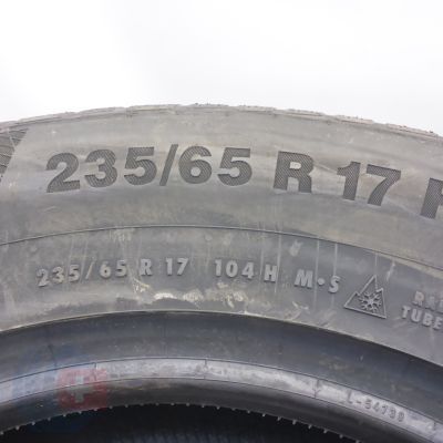 7. 235 65 17 4x CONTINENTAL 235/65 R17 104H WinterContact TS 850 P SUV A0 Winterreifen 2024 VOLL WIE NEU   