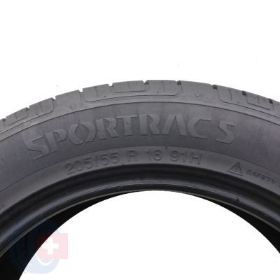 5. 2 x VREDESTEIN 205/55 R16 91H Sportrac 5 Sommerreifen 2018 6,7-7mm