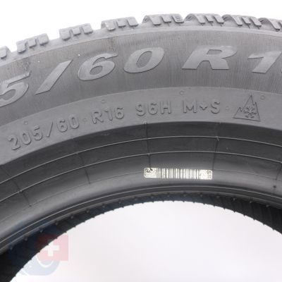 5. 205 60 16 2x PIRELLI 205/60 R16 96H XL Winter 2 Cinturato Winterreifen 2022 WIE NEU VOLL