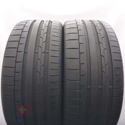 4. 255 45 19 4x CONTINENTAL 255/45 R19 104Y XL AO SportContact 6 Sommerreifen 2022 6,2-6,4mm