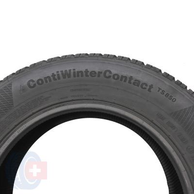 7. 195 65 15 2x CONTINENTAL 195/65 R15 91T ContiWinterContact TS850 Winterreifen 2021 6-6,3mm