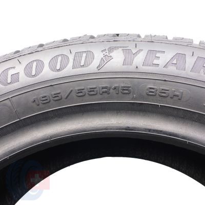 6. 195 55 15 2x GOODYEAR 195/55 R15 85H UltraGrip Performance+ Winterreifen 2021 VOLL WIE NEU 