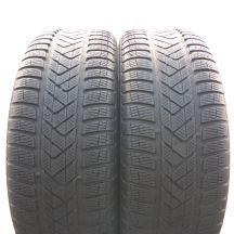 4. 4 x PIRELLI 255/45 R20 105V XL Winter Sottozero 3 RUN FLAT Winterreifen DOT17  5.5-6mm 