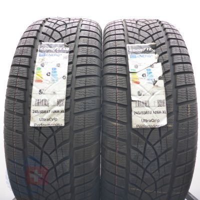 4. 245 55 17 4x GOODYEAR 245/55 R17 106H XL UltraGrip Performance+ M0-V Winterreifen 2021 Ungebraucht   
