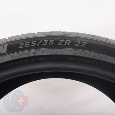 4. 265 35 22 2x MICHELIN 265/35 R22 102Y XL PilotSport 4S Sommerreifen 2019 5,2mm