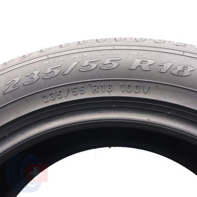 6. 235 55 18 2x PIRELLI 100V Scorpion Verde Sommerreifen 2021 8mm WIE NEU  