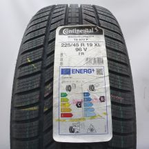 225 45 19 1x CONTINENTAL 225/45 R19 96V XL WinterContact Ts870P Winterreifen 2022 VOLL
