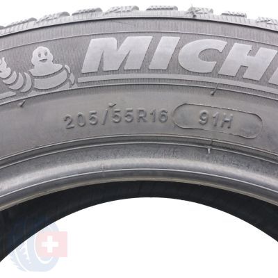 5. 205 55 16 2x MICHELIN 205/55 R16 91H Alpin 5 Winterreifen 5-6,8mm 2017