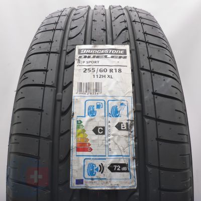 255 60 18 1x BRIDGESTONE 255/60 R18 112H XL Dueler H/P Sport Sommerreifen 2021 Ungebraucht    