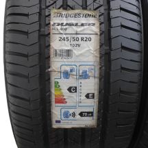 2. 4 x BRIDGESTONE 245/50 R20 102V Dueler H/L 400 Sommerreifen M+S 2016 VOLL Wie Neu