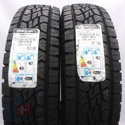 235 85 16 2x CONTINENTAL 235/85 R16 120/116S CrossContact ATR M+S Sommerreifen 2020/21 VOLL WIE NEU