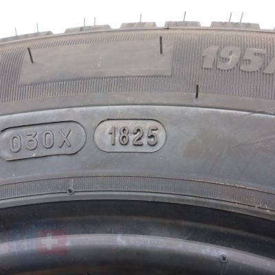 3. 195 70 15C 4x MICHELIN 195/70 R15C 104/102R Agilis Alpin Winterreifen 2025 WIE NEU VOLL