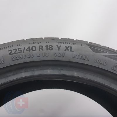 5. 225 40 18 2x CONTINENTAL 225/40 R18 92Y XL EcoContact 6 BMW Sommerreifen 2022 VOLL 