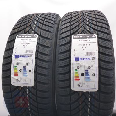 4. 215 50 R18 4x SEMPERIT 215/50 R18 92V Speed-Grip 5 Winterreifen 2025 VOLL WIE NEU 