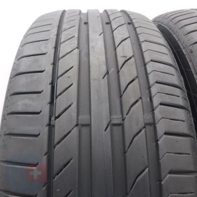 2. 225 50 18 2x CONTINENTAL 225/50 R18 95W ContiSportContact 5 RFT Sommerreifen 2020 6,5 i 6,8mm