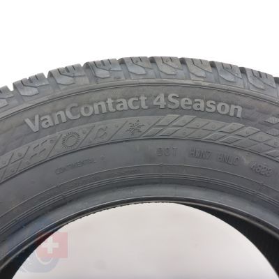 9. 225 65 16C 4x CONTINENTAL 225/65 R16C 112/110R VanContact 4Season Ganzjahresreifen 2023 WIE NEU VOLL