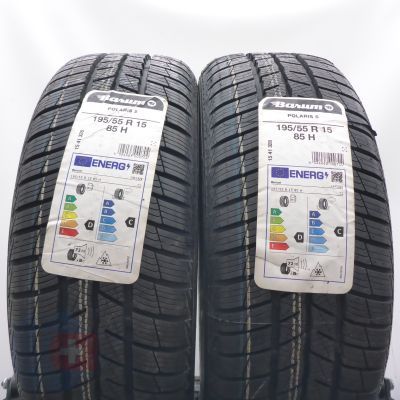 195 55 15 2x BARUM 195/55 R15 85H Polaris 5 Winterreifen 2022 Ungebraucht  