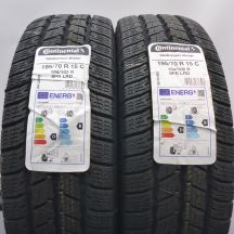 195 70 15C 2x CONTINENTAL 195/70 R15C 104/102R VanContact Winter Winterreifen 2023 WIE NEU VOLL