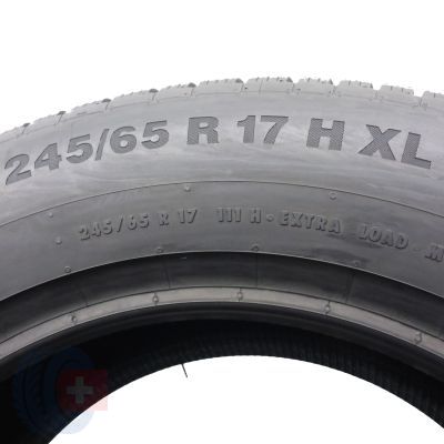 6. 245 65 17 2x CONTINENTAL 245/65 R17 111H XL WinterContact TS 850 P SUV  Winterreifen 2021 VOLL WIE NEU 