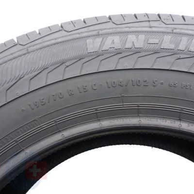 4. 195 70 15C 2x SEMPERIT 195/70 R15C 104/102S Van-Life 2 Sommerreifen 2020 WIE NEU VOLL 