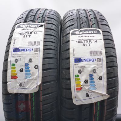 4. 165 70 14 4x BARUM 165/70 R14 81T Bravuris 5HM Sommerreifen 2022 Ungebraucht   