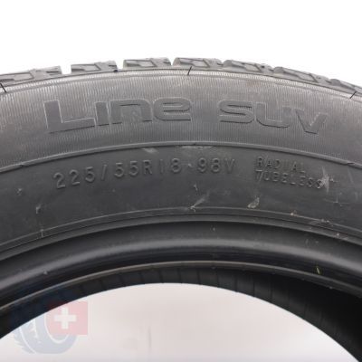 6.  225 55 18 4x NOKIAN 98V Line SUV Sommerreifen 2017 Ungebraucht  