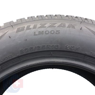 7. 205/65 R16 4x BRIDGESTONE 95H Blizzak LM005 Winterreifen 2020 WIE NEU 8-8,2mm