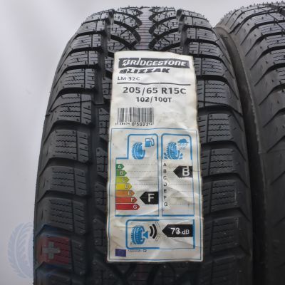 2. 205 65 15C 2x BRIDGESTONE 205/65 R15C 102/100T Blizzak LM-32C Winterreifen 2020 Ungebraucht  