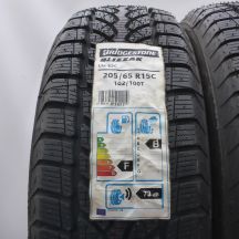 2. 205 65 15C 2x BRIDGESTONE 205/65 R15C 102/100T Blizzak LM-32C Winterreifen 2020 Ungebraucht  