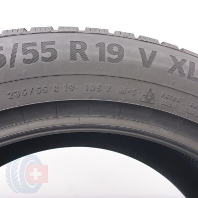 5. 235 55 19 2x CONTINENTAL 235/55 R19 105V XL WinterContact TS870P Winterreifen 2022 7,5-7,8mm