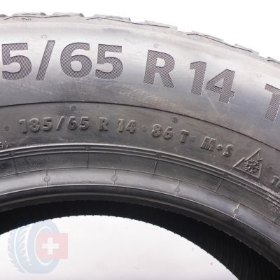 7. 185 65 14 4x CONTINENTAL 185/65 R14 86T WinterContact TS 870 Winterreifen 2022 Ungebraucht   