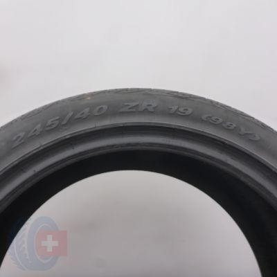 3.  245 40 19 1x PIRELLI  245/40 R1998Y XL P Zero Nero Sommerreifen 2014 7mm