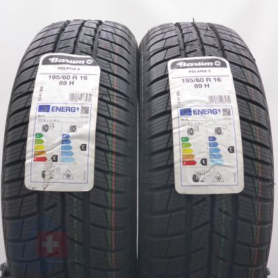 5. 195 60 16 4x BARUM 195/60 R16 89H Polaris 5 Winterreifen 2024 Ungebraucht  