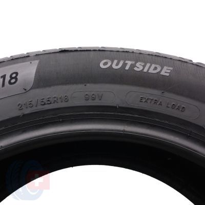 4. 215 55 18 2x MICHELIN 215/55 R18 99V XL Primacy 4 Sommerreifen 6,2mm 2020