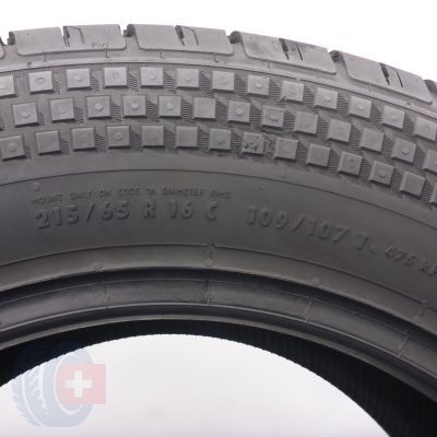 7. 215 65 16C 2x CONTINENTAL 215/65 R16C 109/107T VanContact Ultra Sommerreifen 2022 8,2-8,4mm