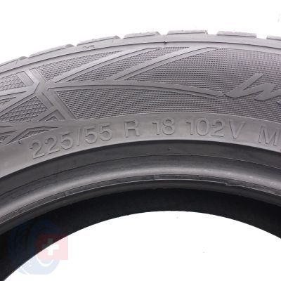5. 225/55 R18 4x VREDESTEIN 102V XL Wintrac Pro Winterreifen 2019 6,8-7,2mm