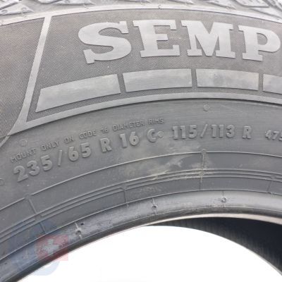 6. 235 65 16C 2x SEMPERIT 235/65 R16C 115/113R Van-Grip 3 Winterreifen 2024 VOLL WIE NEU