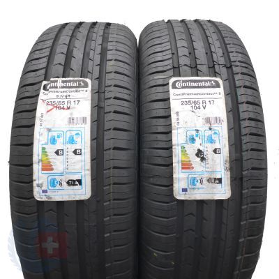 3. 235 65 17 4x CONTINENTAL 235/65 R17 104V ContiPremiumContact 5 Sommerreifen 2019/20 VOLL WIE NEU