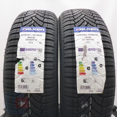  185 55 16 2x FALKEN 185/55 R16 87V XL EuroAll Season AS220 Ganzjahresreifen 2026 Ungebraucht   